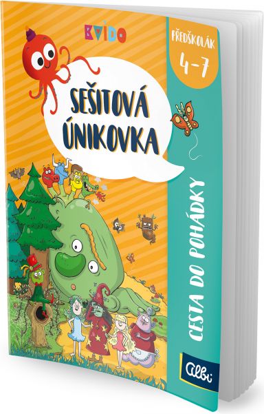 Kvído - Sešitová únikovka - Cesta do pohádky - obrázek 2