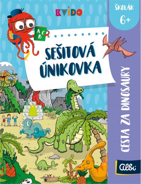 Kvído - Sešitová únikovka - Cesta za dinosaury - obrázek 1