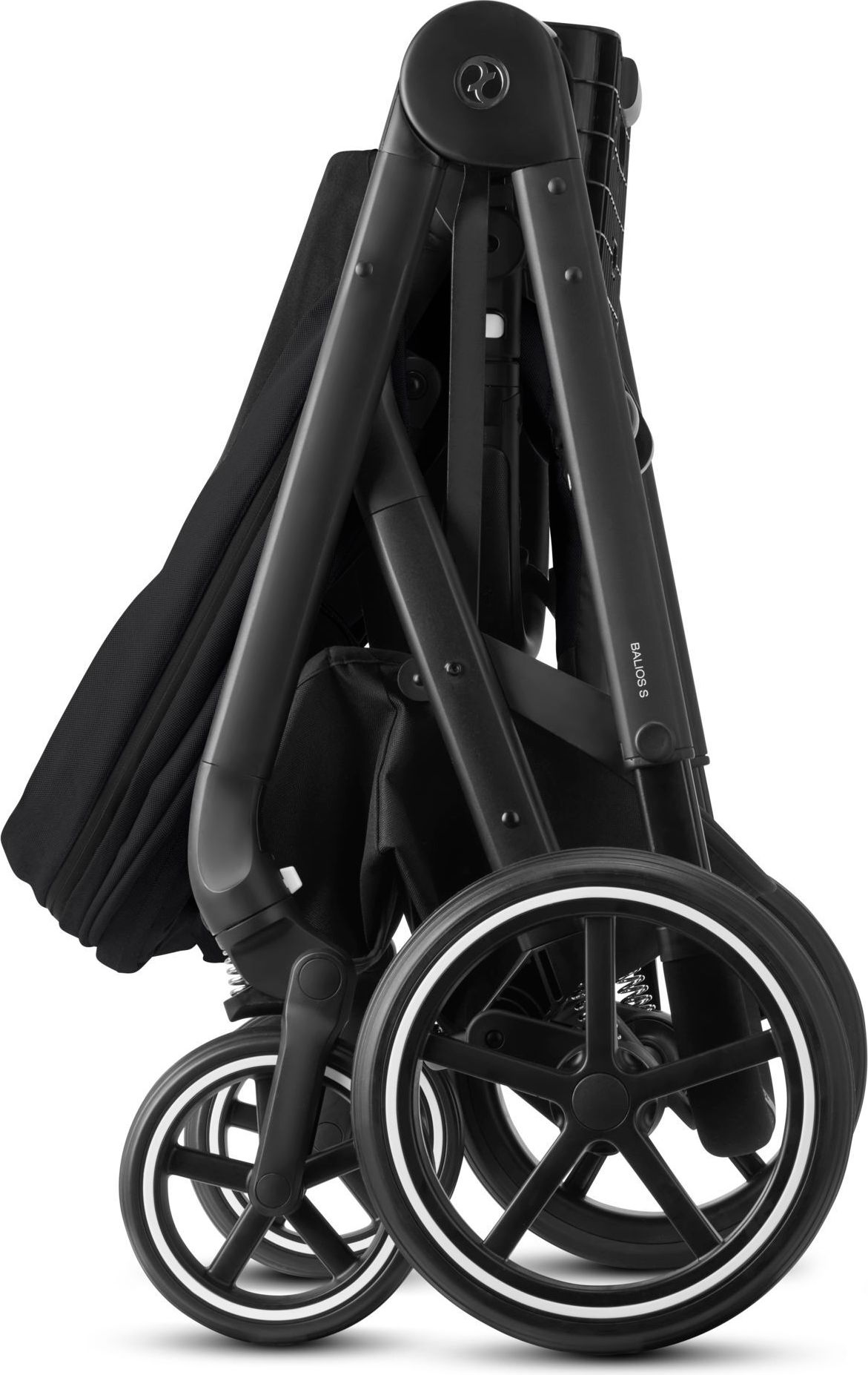 Kočárek Cybex Balios S Lux BLK Deep Black 2021 - obrázek 3