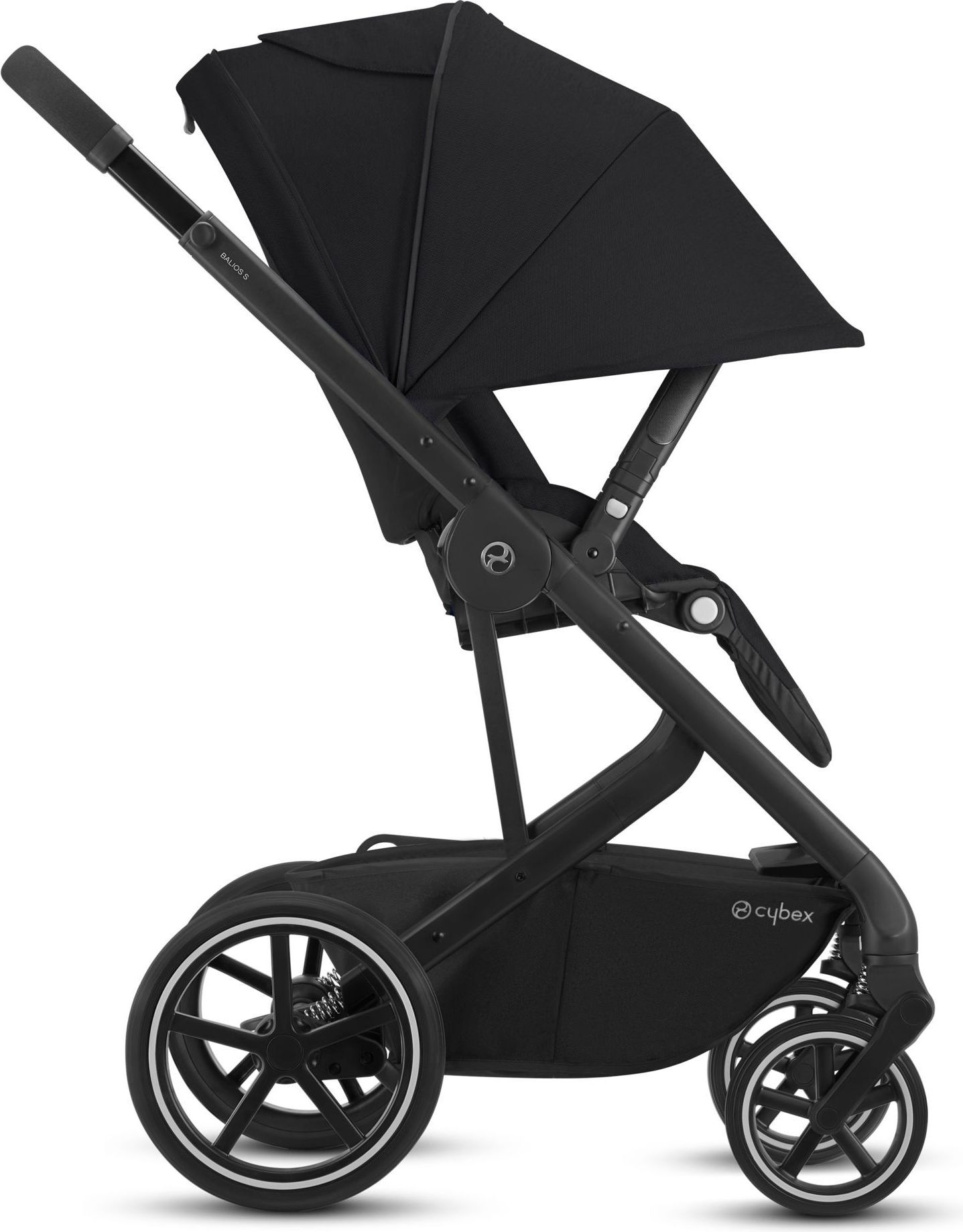 Kočárek Cybex Balios S Lux BLK Deep Black 2021 - obrázek 4