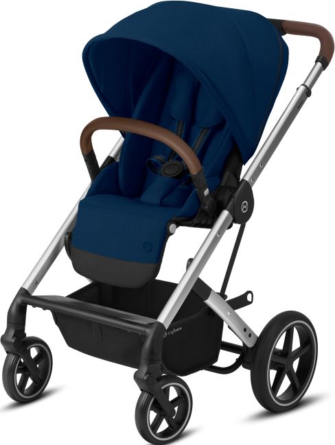 Kočárek Cybex Balios S Lux Silver Navy Blue 2021 - obrázek 1