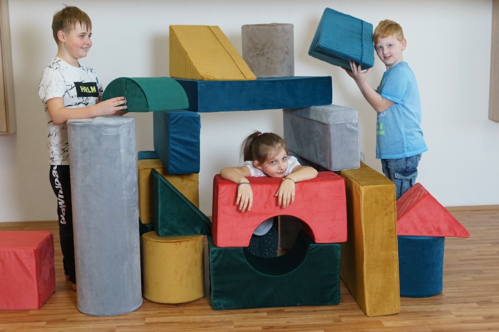 Molitanová stavebnice Moliplay Exclusive 9 dílů velikost XXL - obrázek 5