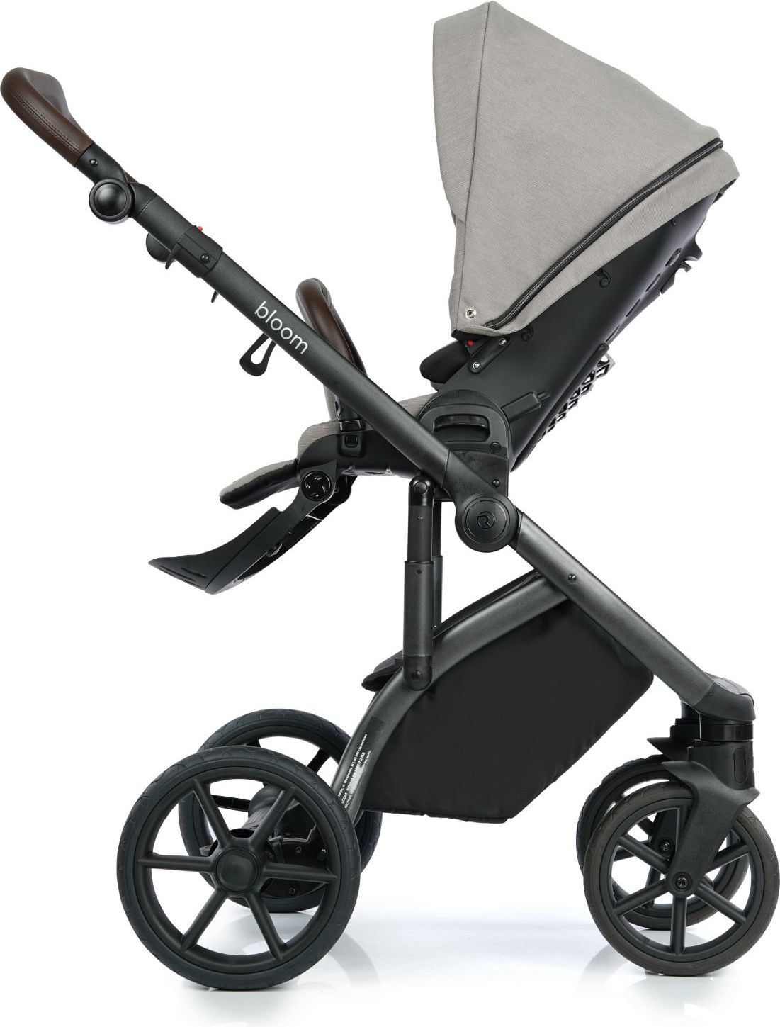 Kočárek Roan Bloom Beige Stripes 2022 - obrázek 4