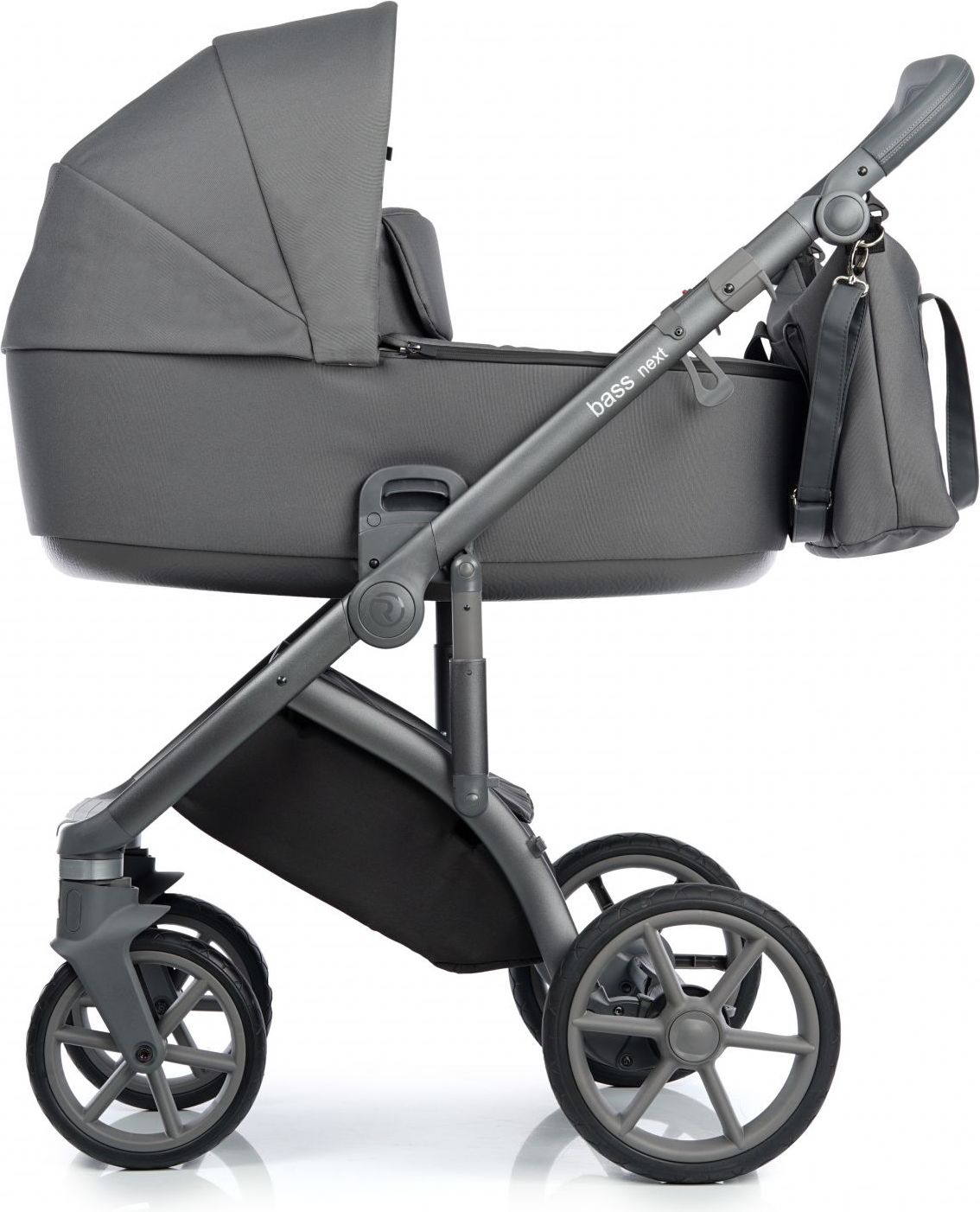 Kočárek Roan Bass Next Steel Grey 2022 - obrázek 1