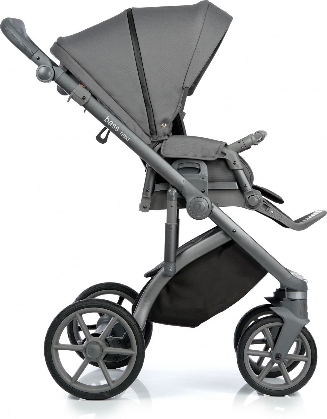 Kočárek Roan Bass Next Steel Grey 2022 - obrázek 3