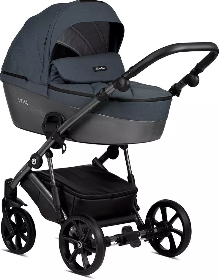 Kočárek Tutis Viva4 Luxury Obsidian 2022 - obrázek 2