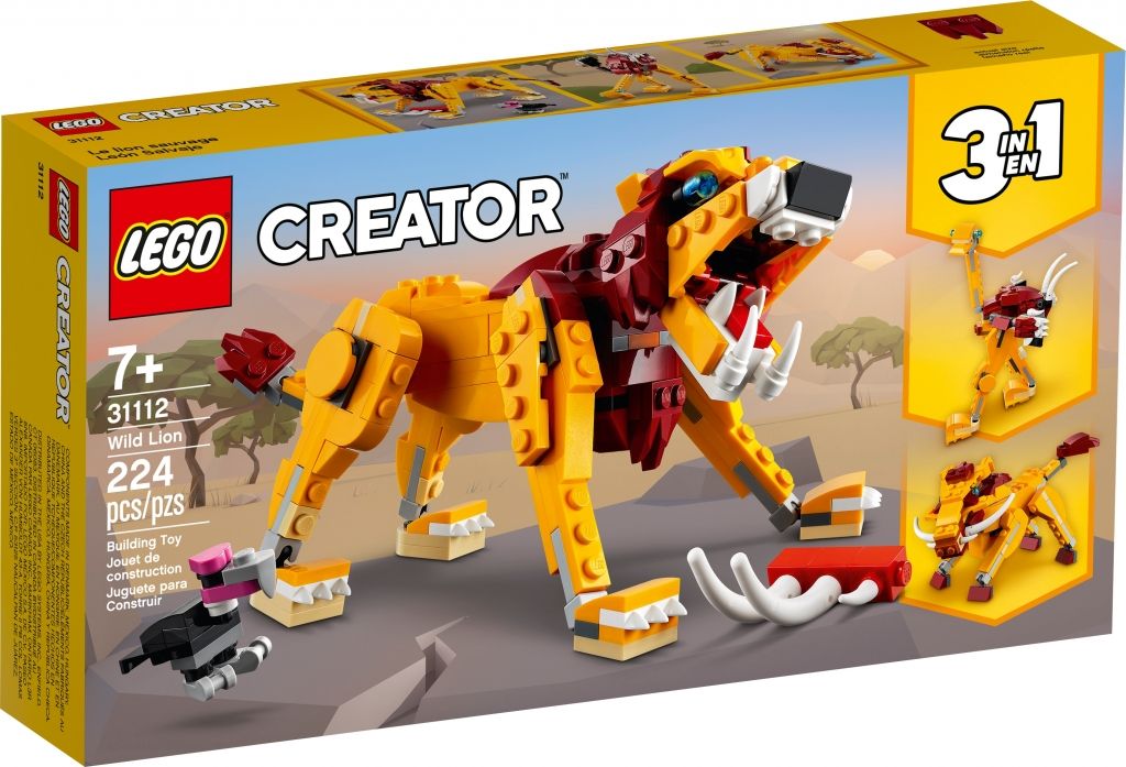 LEGO 31112 CREATOR - Divoký lev - obrázek 1