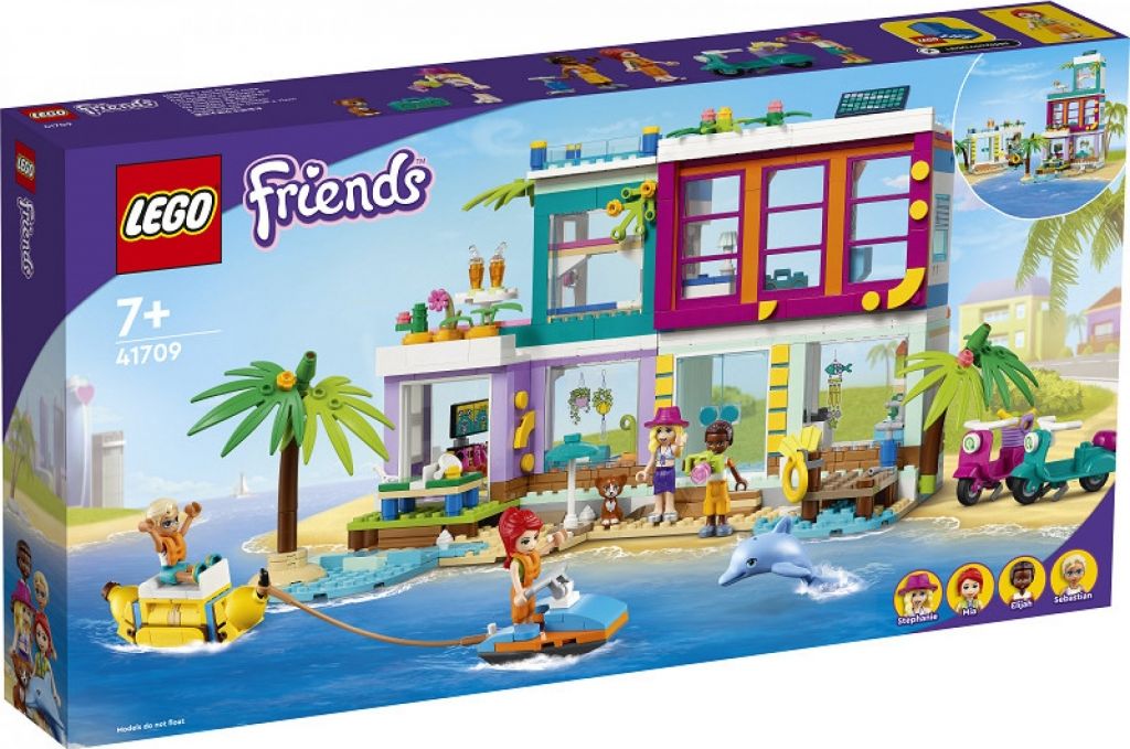 LEGO 41709 Friends - Prázdninový domek na pláži - obrázek 1