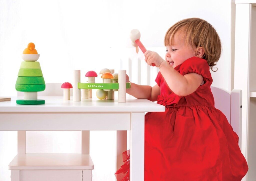 Le Toy Van Petilou Zatloukačka veselé muchomůrky - poškozený obal - obrázek 3