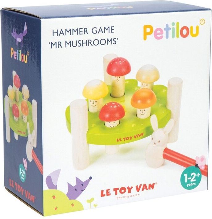 Le Toy Van Petilou Zatloukačka veselé muchomůrky - poškozený obal - obrázek 5