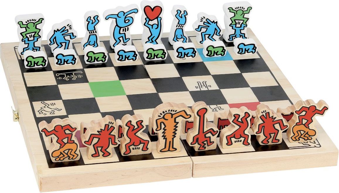 Vilac Šachy Keith Haring - obrázek 1