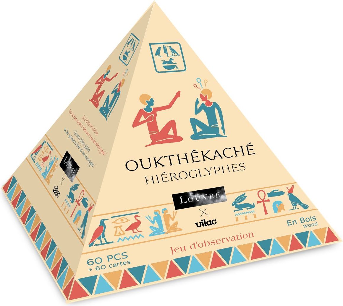 Vilac Pexeso Oukthêkaché s hieroglyfy - obrázek 2