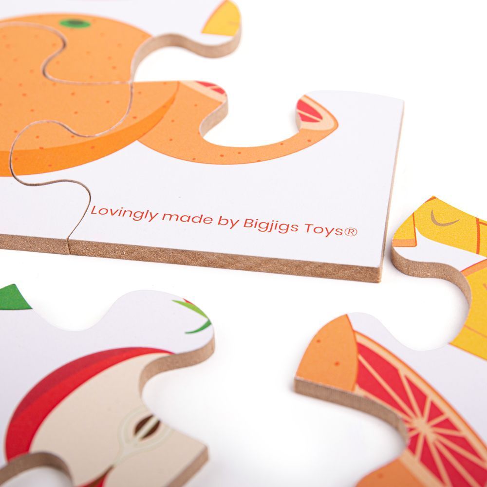 Bigjigs Toys Podlahové puzzle Ovoce - obrázek 4