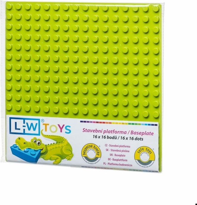 L-W Toys Podložka na stavění JUNIOR 25,5x25,5 cm - obrázek 1