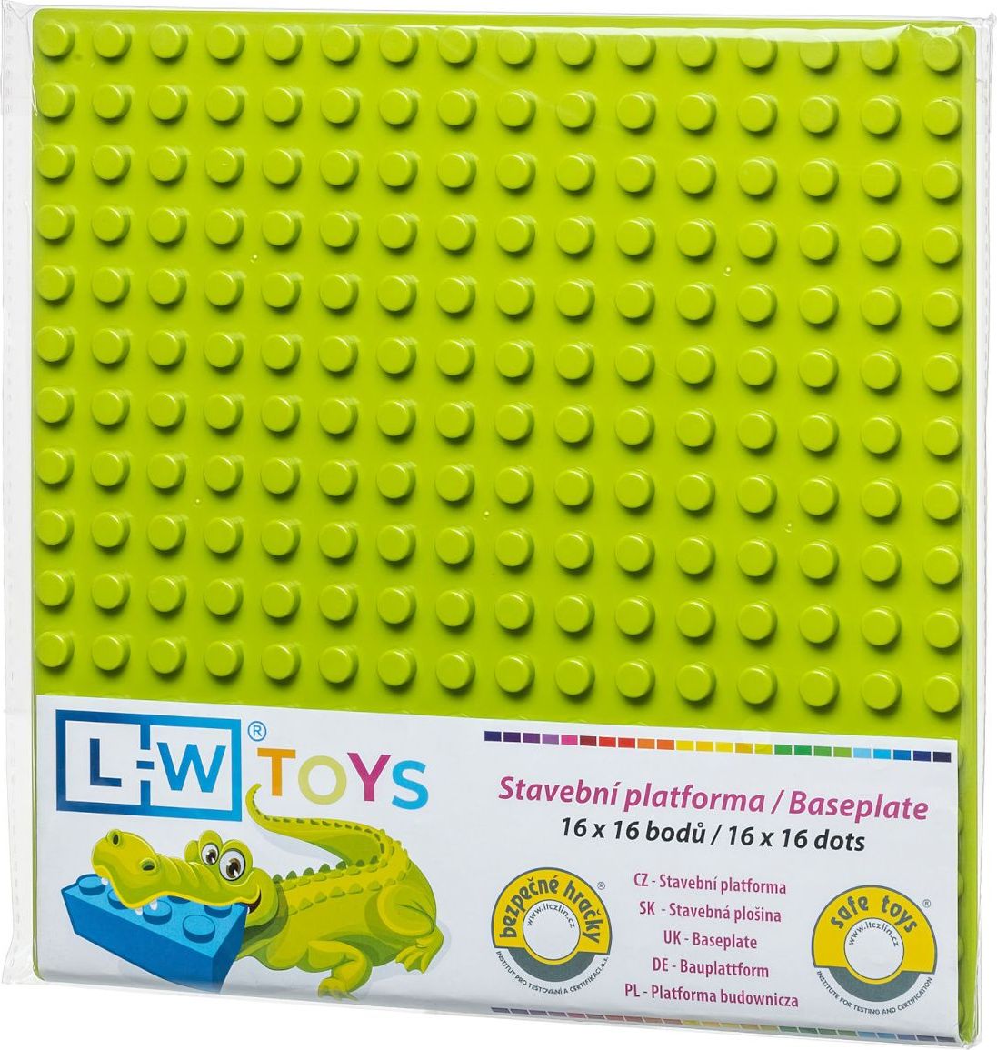 L-W Toys Podložka na stavění JUNIOR 25,5x25,5 cm - obrázek 2