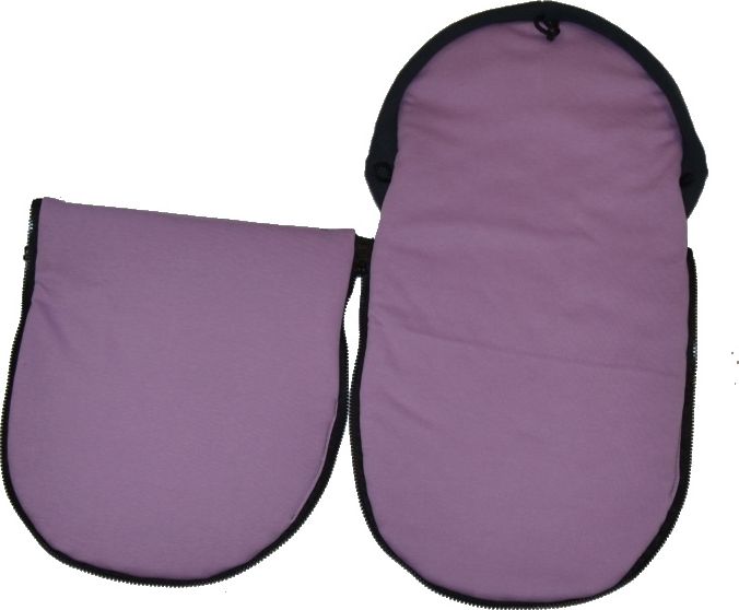 Fusak pro panenky Dětský svět fleece šedý s medvídkem - obrázek 4