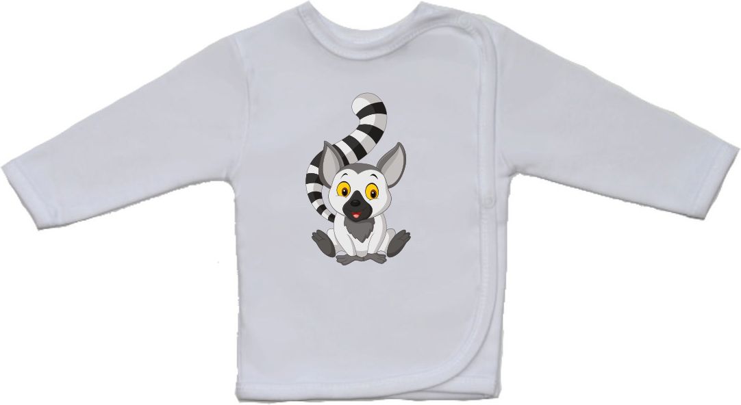 Novorozenecká košilka Gama, větší, sedící lemur vel.52 - obrázek 1