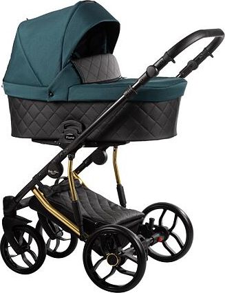 Kočárek Baby Merc Piuma Limited dvojkombinace zlatý rám 01/ZE - obrázek 1