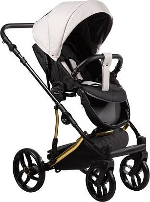 Kočárek Baby Merc Piuma Limited dvojkombinace zlatý rám 02/ZE - obrázek 2