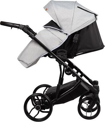 Kočárek Baby Merc Piuma Limited  trojkombinace s autosedačkou zlatý rám 02/ZE - obrázek 13