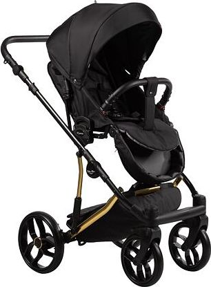 Kočárek Baby Merc Piuma Limited  trojkombinace s autosedačkou zlatý rám 04/ZE - obrázek 2