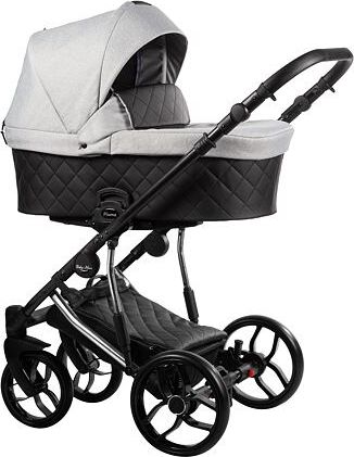 Kočárek Baby Merc Piuma Limited  dvojkombinace stříbrný rám 03/JE - obrázek 1