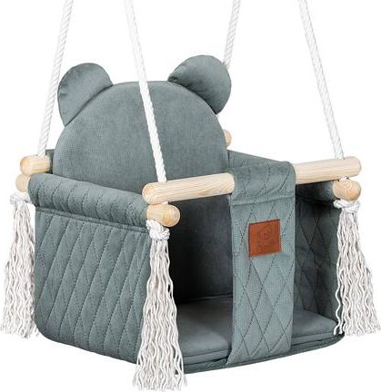 Velvet Houpačka pro děti Infantilo khaki - obrázek 1