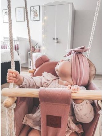 Velvet Houpačka pro děti Infantilo khaki - obrázek 5