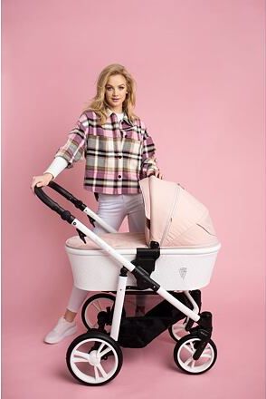 Kočárek Venicci Pure 2.0 dvojkombinace Rose - obrázek 11