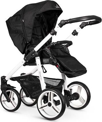 Kočárek Venicci Soft trojkombinace Bílý rám/Black - obrázek 2