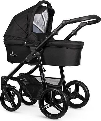 Kočárek Venicci Soft trojkombinace Černý rám/Black - obrázek 1