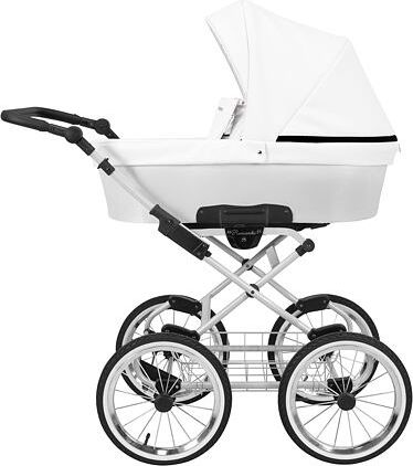 Kočárek Kunert Romantic Eco trojkombinace Šedý rám/bílý - obrázek 2
