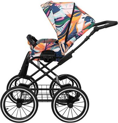 Kočárek Kunert Romantic Eco trojkombinace Šedý rám/bílý - obrázek 14