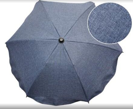 Bomix slunečník na kočárek Len modrý - obrázek 1