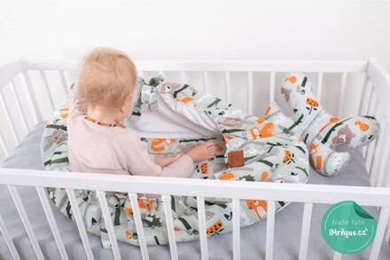 Polštářek motýlek Infantilo bílý s hvězdami - obrázek 5