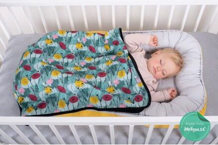 Letní deka Infantilo bavlněná 75x100 cm pampelišky - obrázek 2