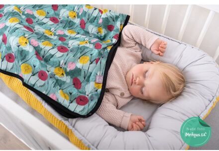 Letní deka Infantilo bavlněná 75x100 cm pampelišky - obrázek 3
