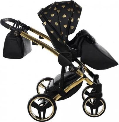 Kočárek Junama Glow V2 dvojkombinace 05 Black/Gold - obrázek 18