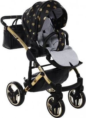 Kočárek Junama Glow V2 dvojkombinace 05 Black/Gold - obrázek 19