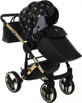 Kočárek Junama Glow V2 dvojkombinace 05 Black/Gold - obrázek 20