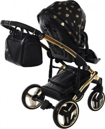 Kočárek Junama Glow V2 dvojkombinace 05 Black/Gold - obrázek 21