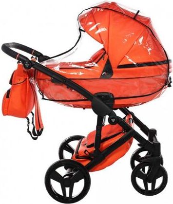 Kočárek Junama S CLASS dvojkombinace Shock orange - obrázek 5