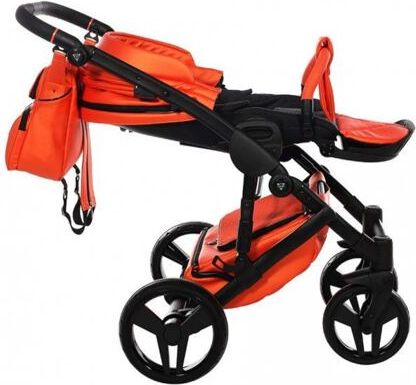 Kočárek Junama S CLASS dvojkombinace Shock orange - obrázek 11