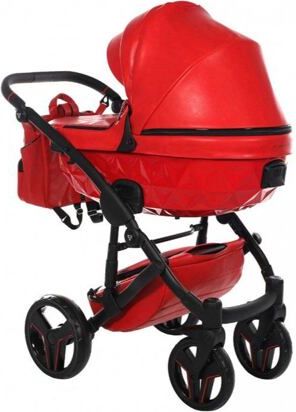 Kočárek Junama S CLASS dvojkombinace Fire red - obrázek 3