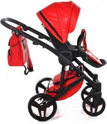 Kočárek Junama S CLASS dvojkombinace Fire red - obrázek 4