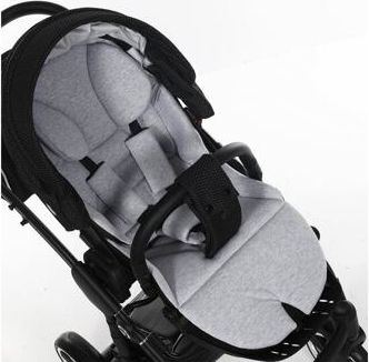 Kočárek Junama Mirror Satin V2 dvojkombinace 01 Black/Silver - obrázek 20