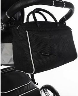 Kočárek Junama Mirror Satin V2 dvojkombinace 01 Black/Silver - obrázek 21