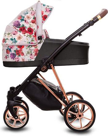 Kočárek Baby Active Musse Rose 2019 dvojkombinace Light - Dark Rose - obrázek 1