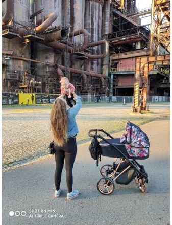 Kočárek Baby Active Musse Rose 2019 trojkombinace Light - Dark Rose - obrázek 18