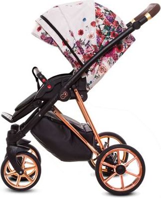 Kočárek Baby Active Musse Rose 2019 trojkombinace Light - Dark Rose - obrázek 20